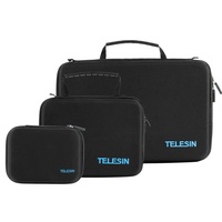 TELESIN Storage cases for GoPro Cameras and Accessories | Small, Medium or Large