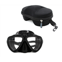 Telesin DIVE Mask | Diving and Snorkelling Mask for GoPro cameras | Black