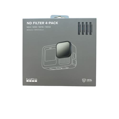 Genuine GoPro ND Filter 4-Pack for GoPro HERO13 (ND4/ND8/ND16/ND32)