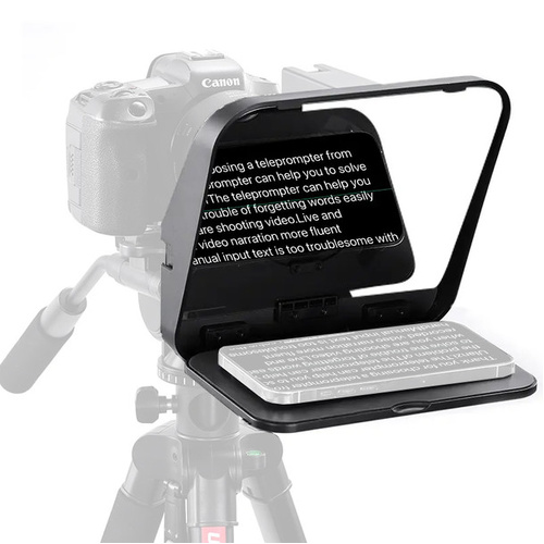 Ulanzi RT02 Universal Teleprompter for  Mini Tablets and Smartphones | with Remote